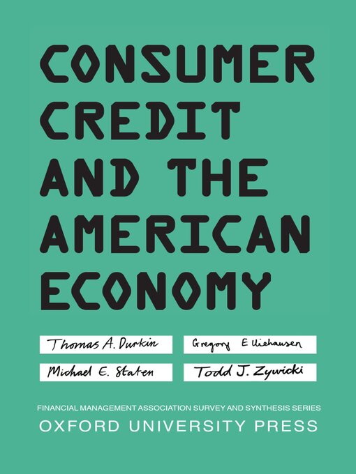 Title details for Consumer Credit and the American Economy by Thomas A. Durkin - Available